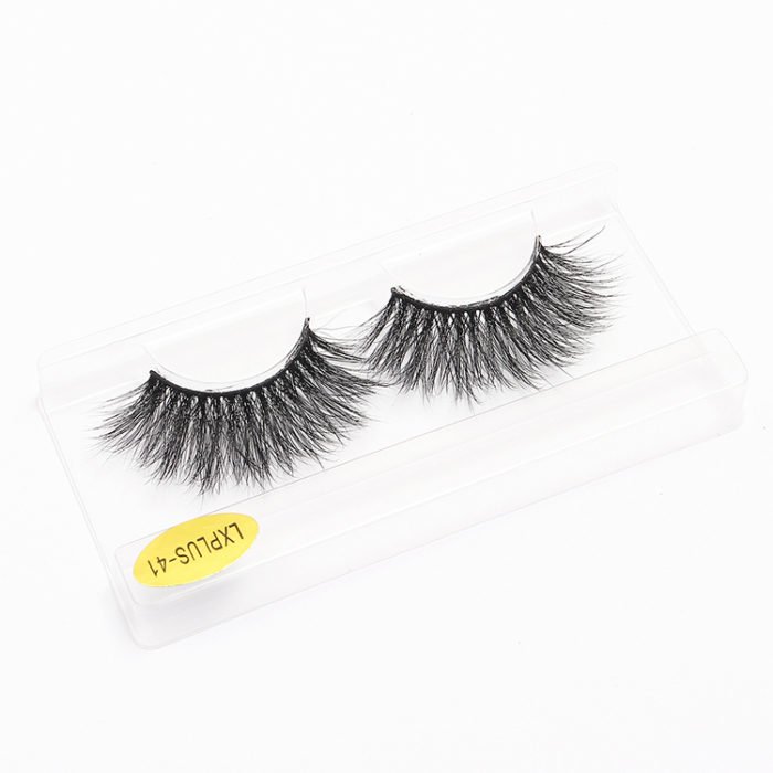 Best Cheap Fake Most Comfortable False 25mm Mink Individual Lashes 1