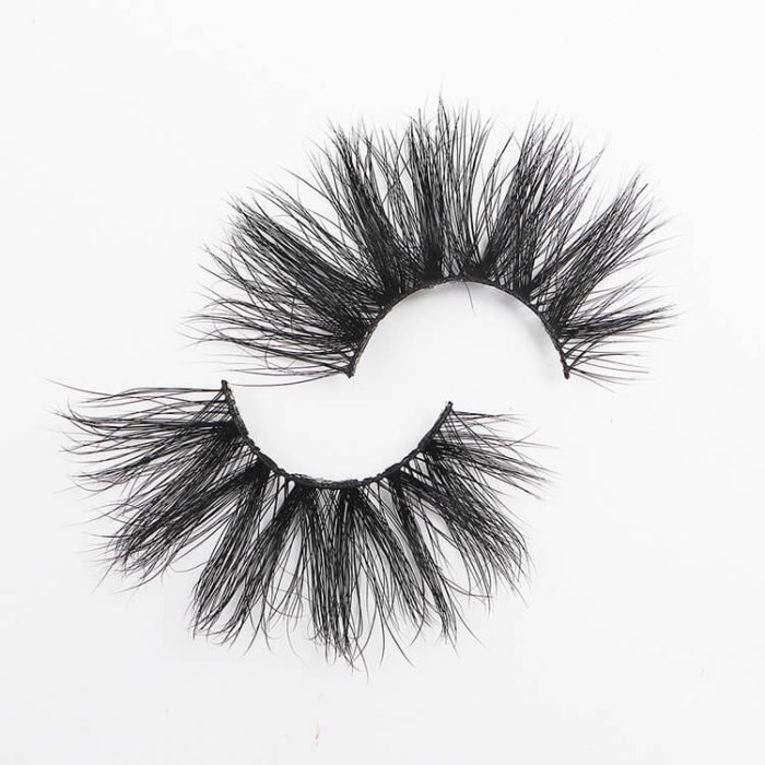 Best Reusable Long Individual Fluffy 25mm Mink Reusable Lashes 8