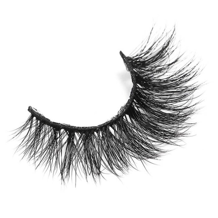 Cheap Thick Band Mink Hair 3d Eyelashes Strips Natural 3