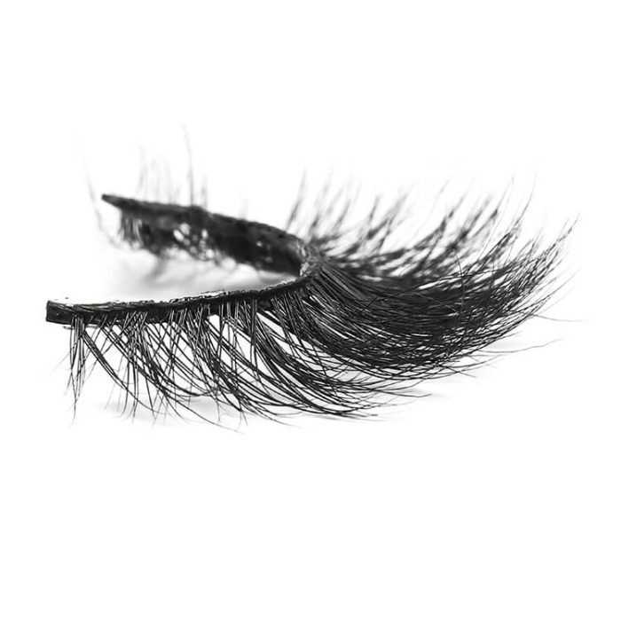 Cheap Thick Band Mink Hair 3d Eyelashes Strips Natural 4