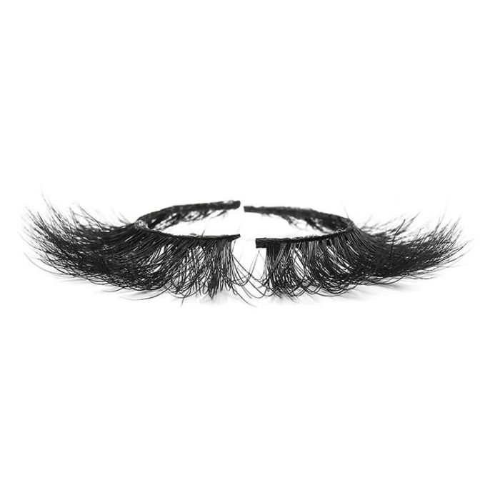 Cheap Thick Band Mink Hair 3d Eyelashes Strips Natural 7