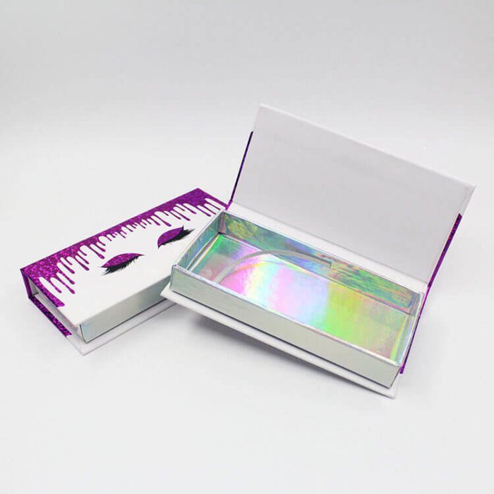 Custom Holographic Lash Box Packaging 4