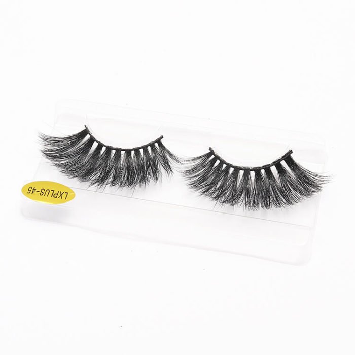 Reusing Daily Natural Faux 5D 25mm Real Mink Lashes Strip 1