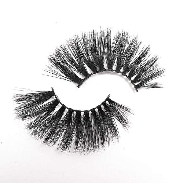 Reusing Daily Natural Faux 5D 25mm Real Mink Lashes Strip 8