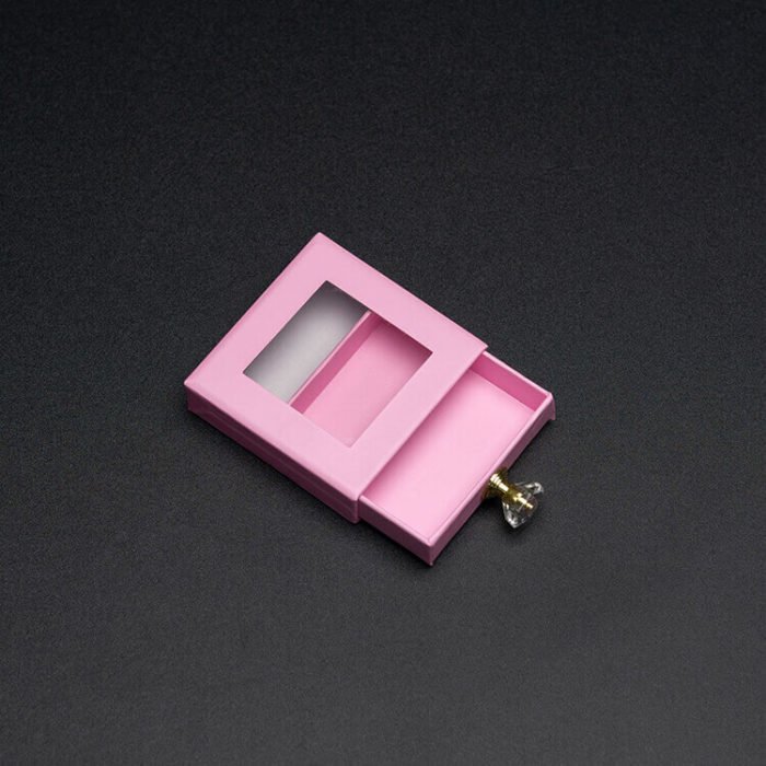 Unique Lollipop Diamond Mink Lash Box Case Packaging 6
