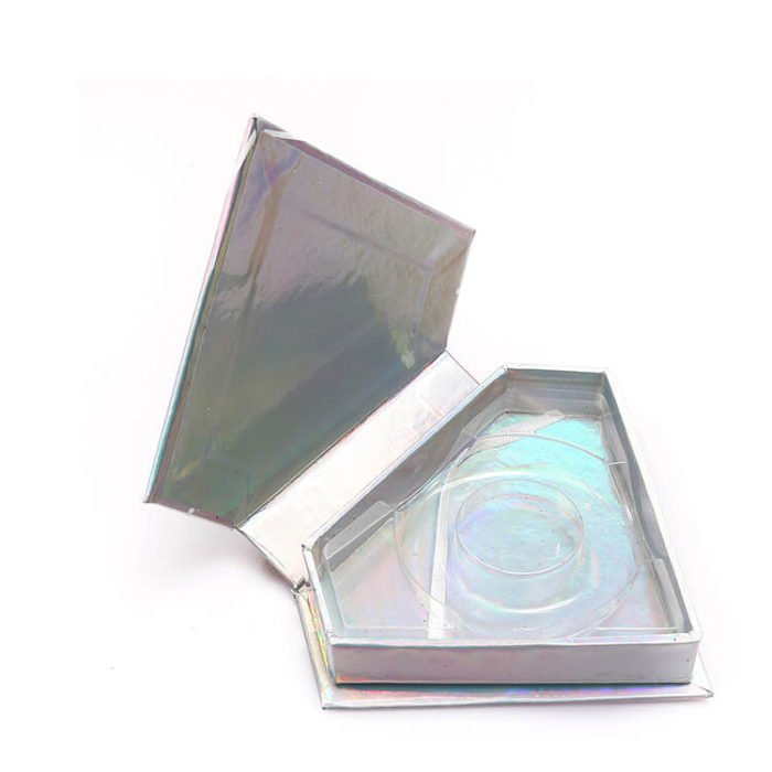Wholesale Custom Diamond Shape Eyelash Box Packaging 28