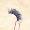 Best Natural Looking Blue Colored False Fake Lashes 2