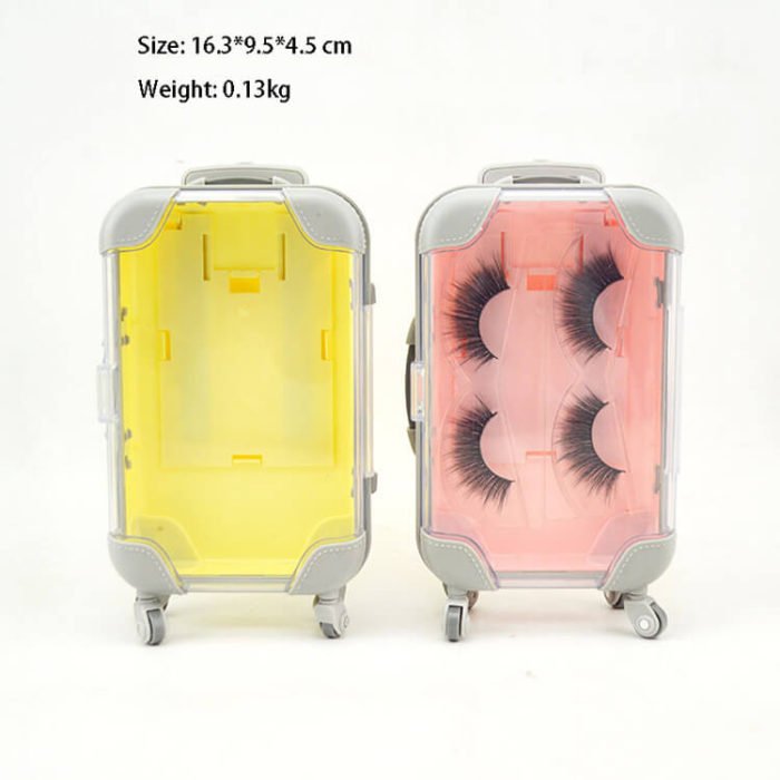 Mini Eyelash Suitcase Packaging Lash Case 1