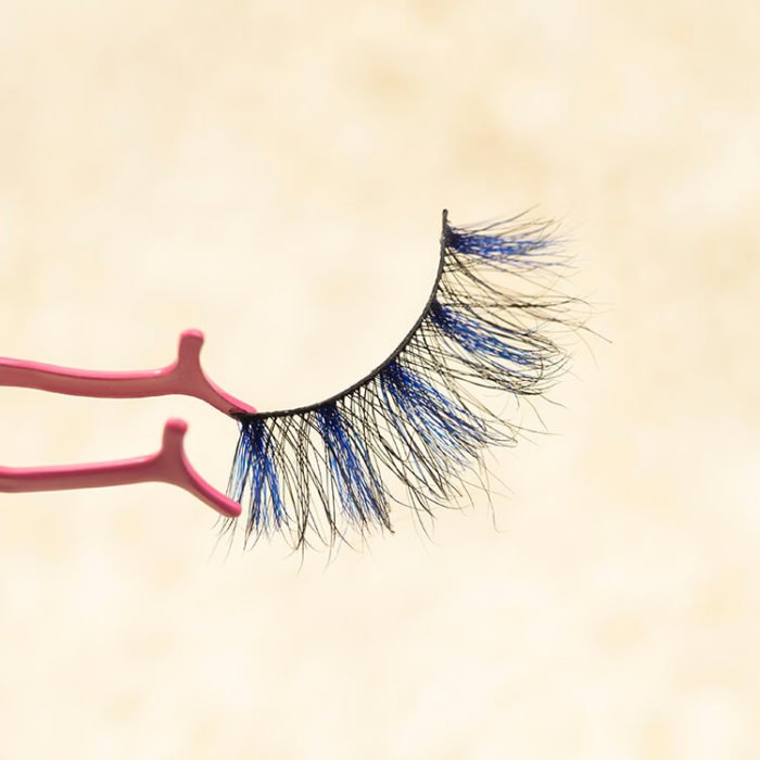 Most Natural Blue Fake Eyelashes 3